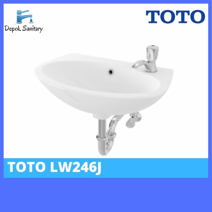 WASTAFEL TOTO LW246J PAKET KOMPLIT/ WASHTAFEL TOTO/ WASTAFEL TOTO