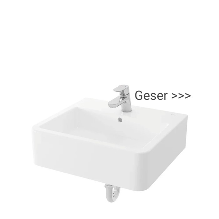 WASTAFEL TOTO LW 644 CJ / LW644CJ (BODY ONLY) MODEL GANTUNG / TEMBOK