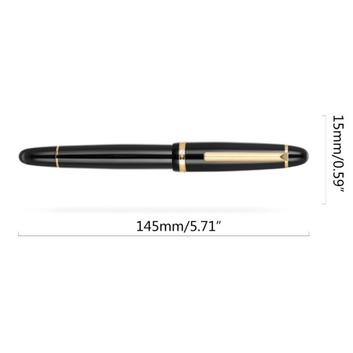

Terbaru Top Fountain Pen Tinta Halus Pulpen Kantor Perlengkapan Sekolah Pena 100% ori