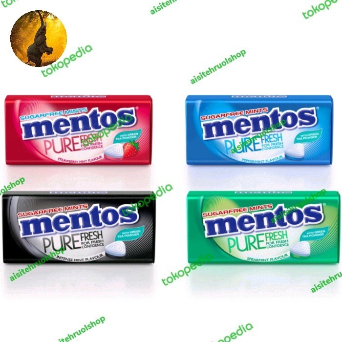 

Permen Candy Mentos Pure Fresh Sugarfree (35 gr) - READY STO