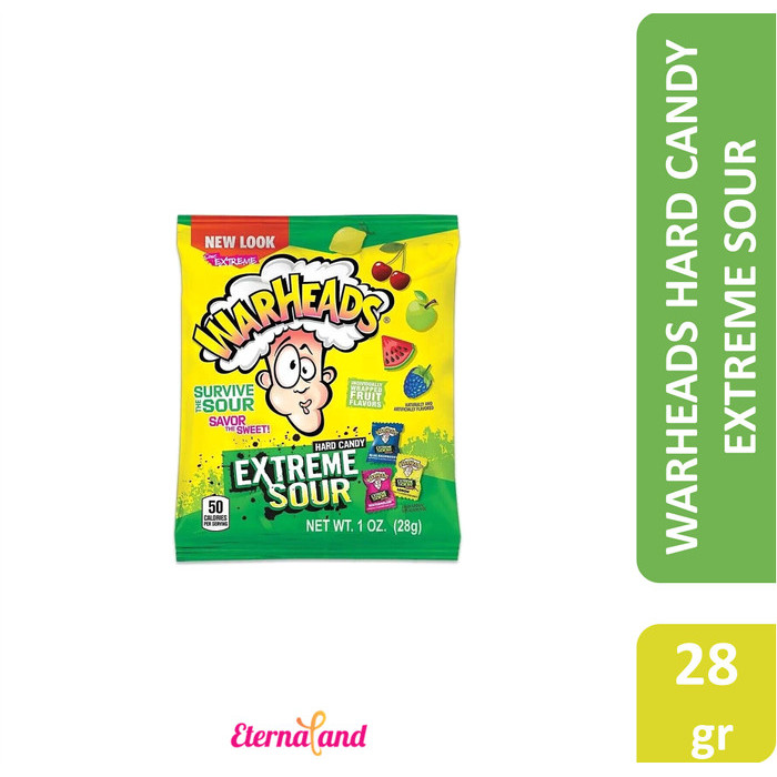 

Warheads Extreme Sour Hard Candy 56g / 56 gr Permen Asem Permen asam
