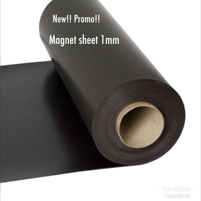 

NEW!! PROMO!! STICKER / STIKER MAGNET SHEET BLACK 1mm (60cmx100cm)