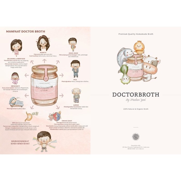 

Doctor Broth - Ikan Gabus / Ikan Kutuk Bone Broth