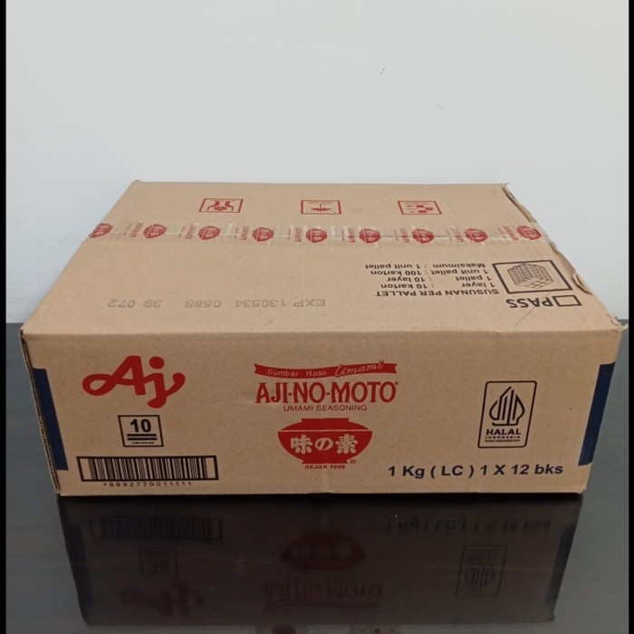 

Ajinomoto Penyedap Rasa MGS KGLC 1kg / Karton ( 1kg x 12 bks )