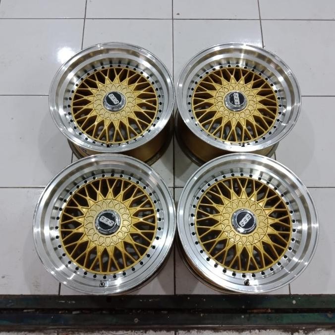 VELG RACING CELONG BBS RING 16 LEBAR 8,5 PCD 4X100/114 MODEL CELONG