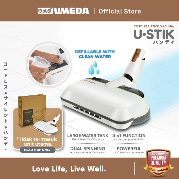 Umeda U-Stik Electric Mop Diskon