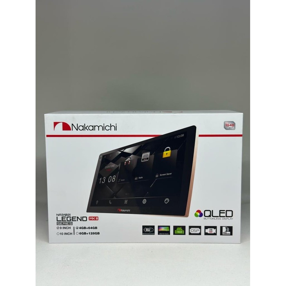 Terlaris Nakamichi Na3102I T5 Ram 4Gb Rom 64Gb Android 9 Inch Head Unit Mobil