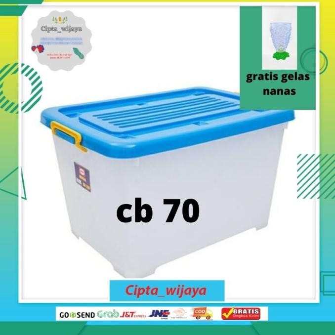 

Shinpo Container Box CB 70 liter (by Gojek)