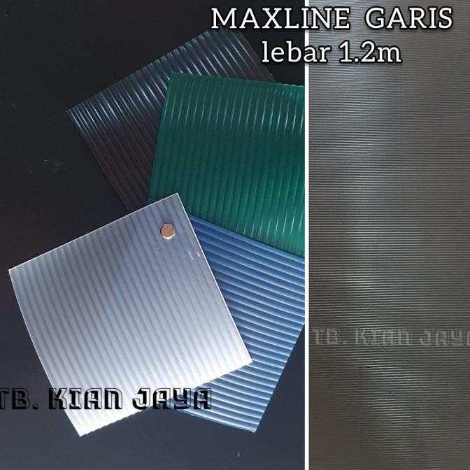 Fiber Plastik Maxline Garis Lebar 1.2 Meter - Harga per1meter [terbaik]