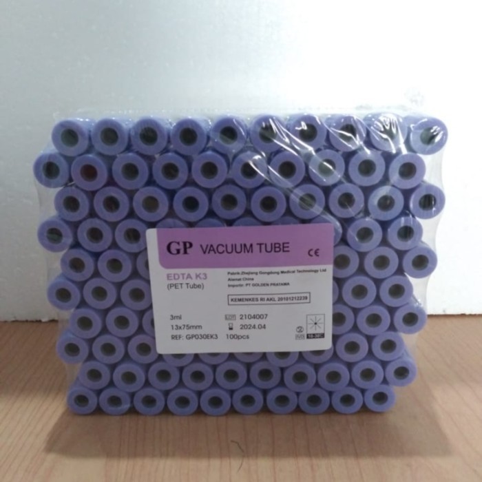 Promo Vacuum Tube / Tabung Gp Edta K3 2Ml