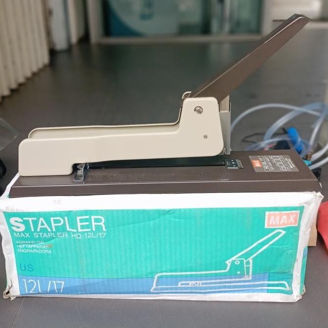 

TERLARIS - STAPLER MAX HD12L-17 ORIGINAL BARU