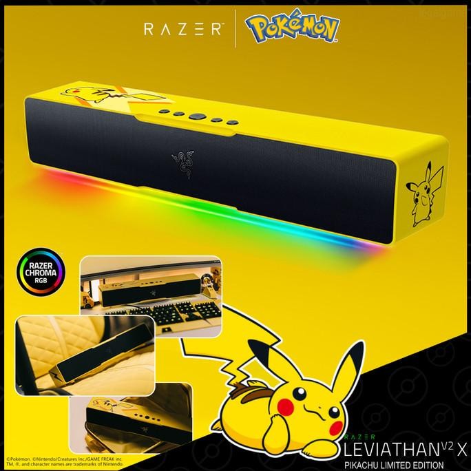 TERLARIS - Razer Leviathan V2 X Pikachu Limited Edition
