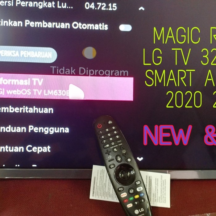 REMOT MAGIC MOTION TV SMART LG 32LM630 32LM630BPTB