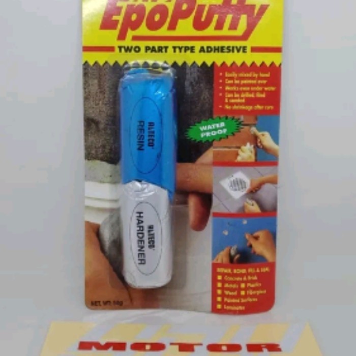 

Lem Epoputty Dodol Repair Bond Fill Seal Termurah Langka