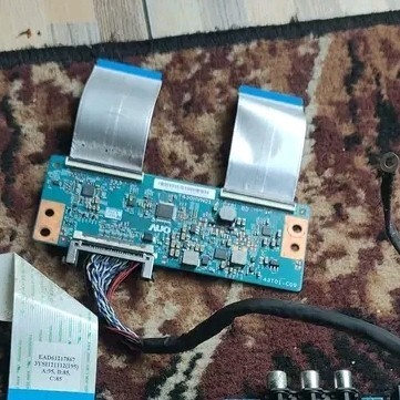 T CON - TIKON - TICON - TCON LOGIC BOARD TV LED POLYTRON 43 INCH