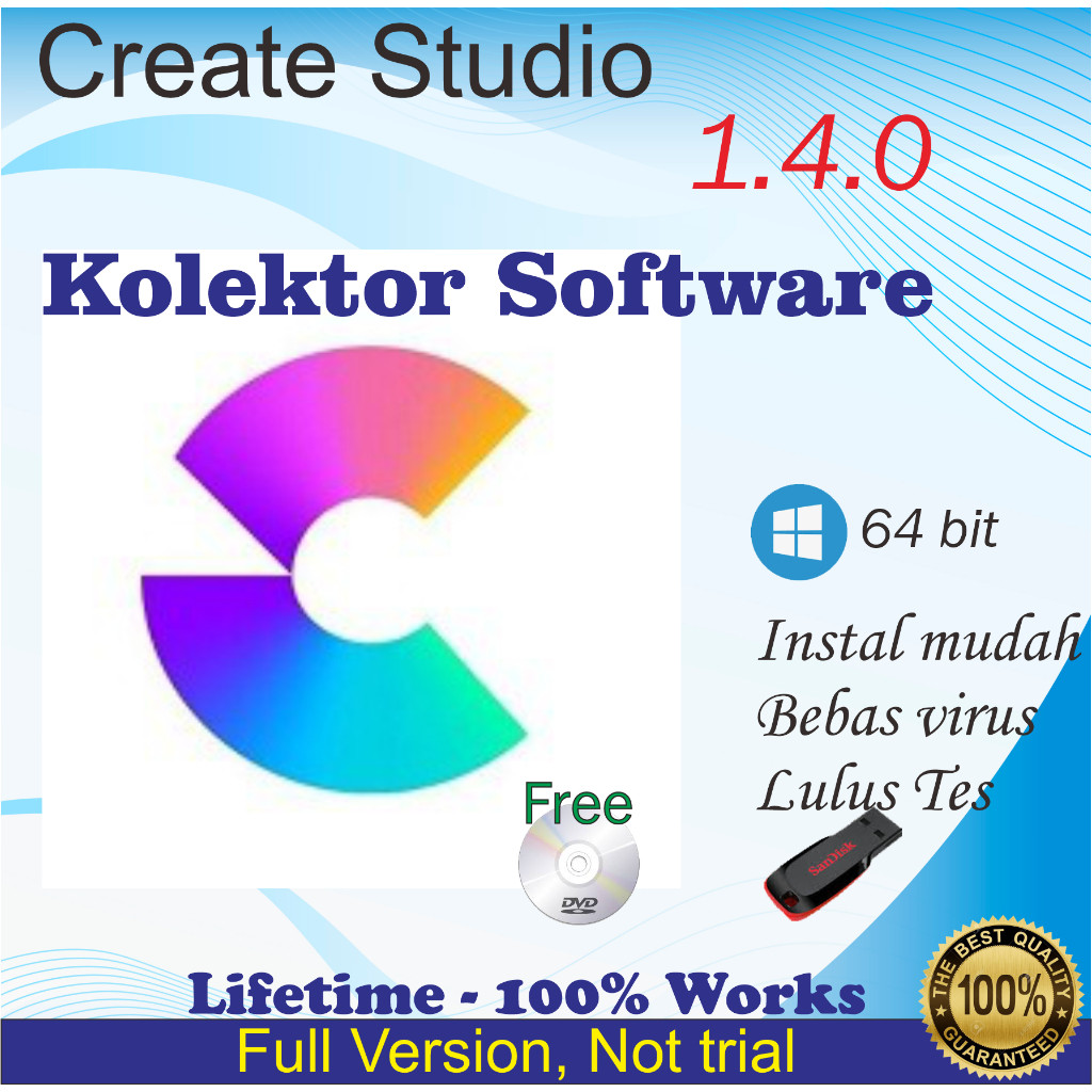 Create Studio - Full Version, Lifetime