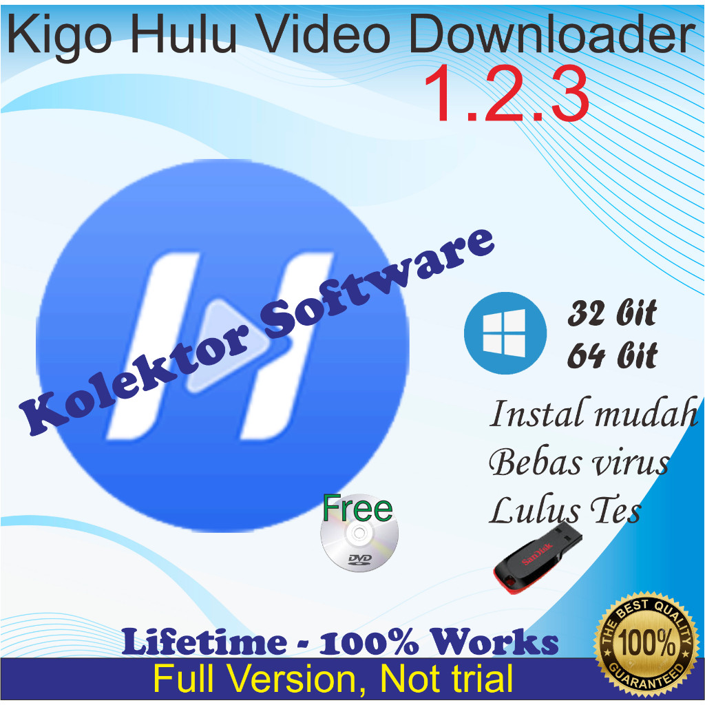 Kigo Hulu Video Downloader - Full Version, Lifetime