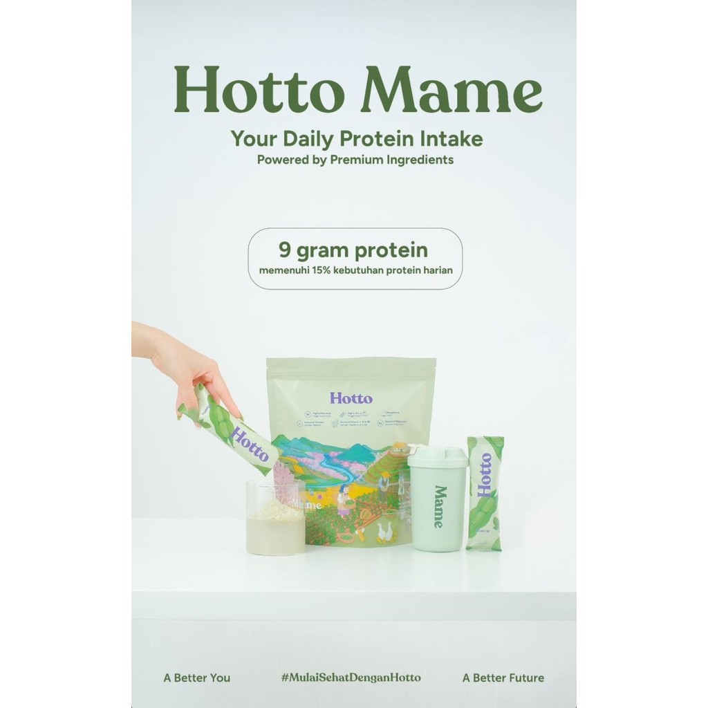 

Hotto Mame Protein Multigrain With Edamame - 2 Pouch (24 Sachet) Diskon