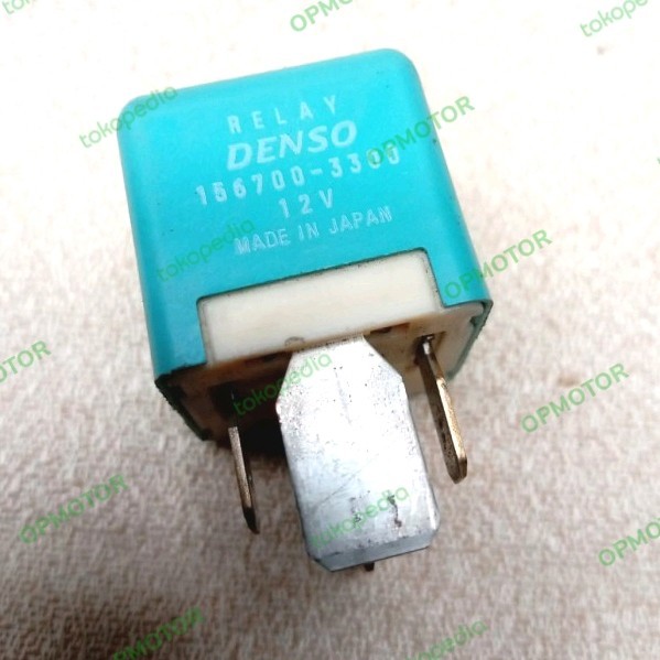 Relay Biru Toyota 156700-3300 Kaki 5 Original JAPAN