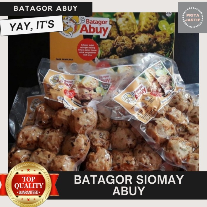 

Batagor Siomay Abuy Bandung Kemasan Vakum Isi 10 Terbaik