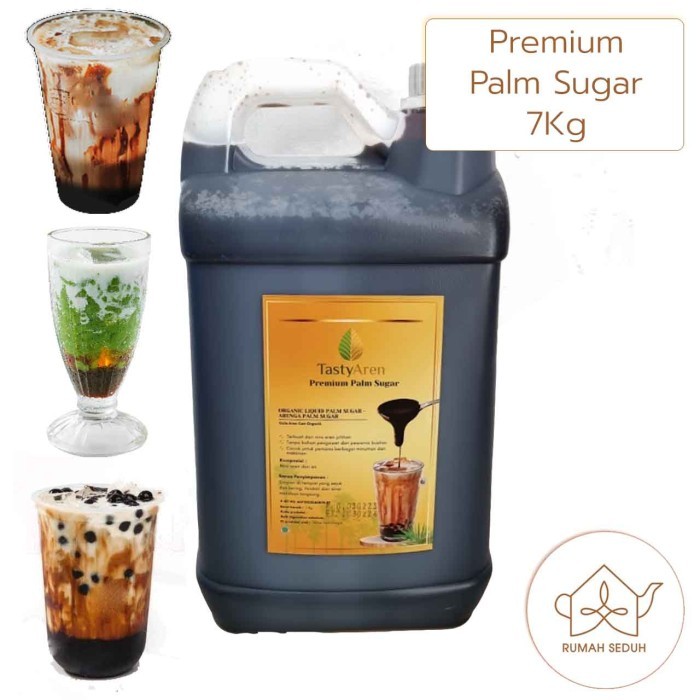 

7Kg Sirup Gula Merah Premium Jerigen 5 Liter - Brown Sugar Syrup Aren New