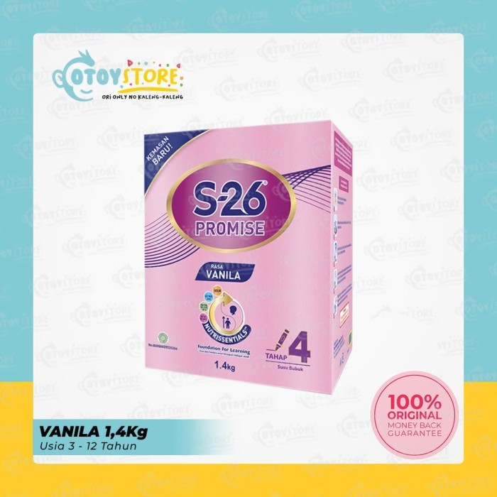 S26 Promise Tahap 4 1400 G / Susu Formula S26 Tahap 4 1400G