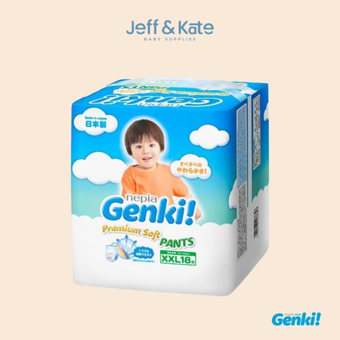 Pampers Nepia Genki Pants Xxl 18