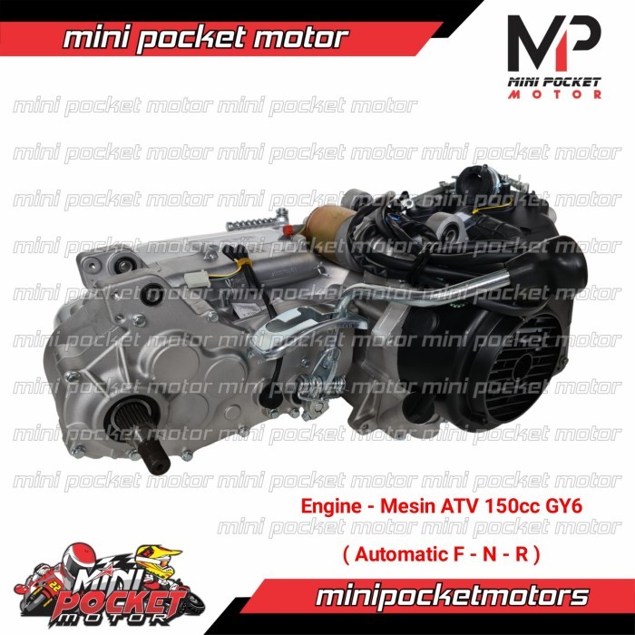 readyy Mesin ATV 150cc Engine ATV 150cc GY6 Mesin Set 150cc ATV - Buggy AT