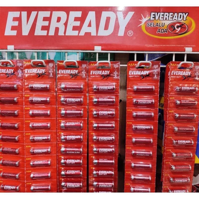 Baterai Eveready AA/AAA