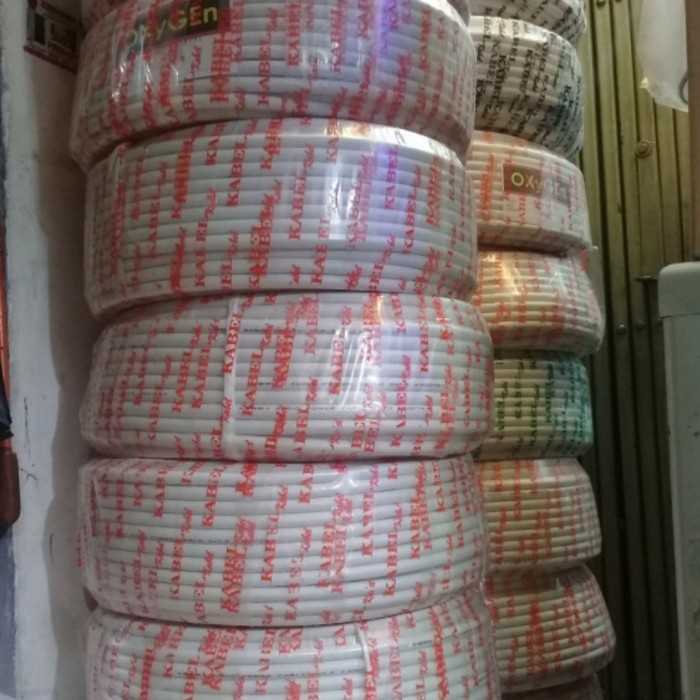 Kabel Listrik Tembaga 3 X 2,5 Isi 50 Meter