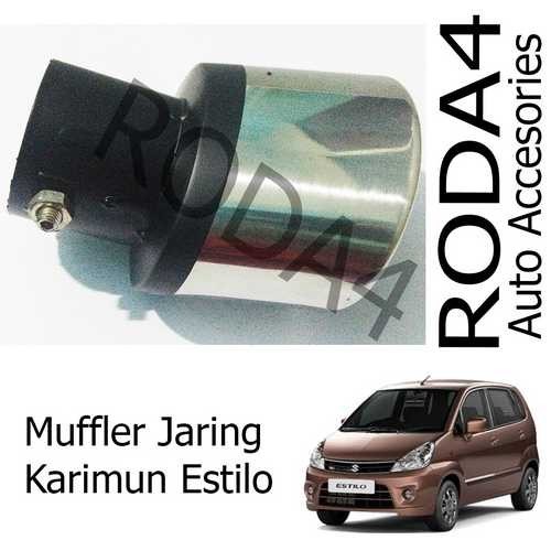 Muffler / Buntut Knalpot Racing Jaring Karimun Estilo