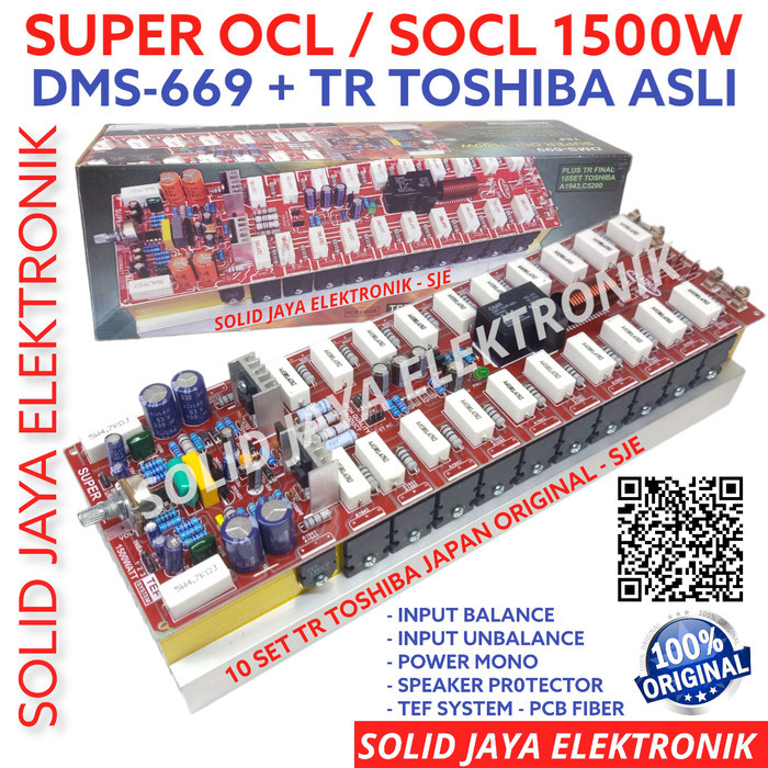 Cuci Gudang Kit Driver Power Super Ocl Dms699 Dms-699 Dms 699 Amplifier 1500W Socl