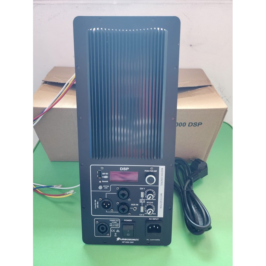 Cuci Gudang Turbosonic Kit Power Aktif Hp 1000 Dsp / Hp1000 Dsp Model Huper