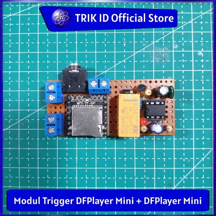 Cuci Gudang Modul Trigger Dfplayer Mini + Dfplayer Mini Mp3