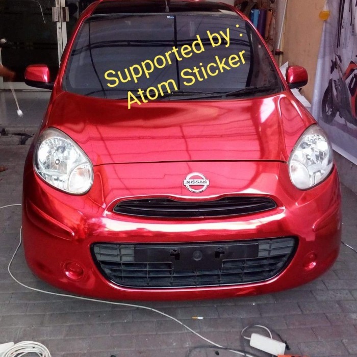 

Sticker Infinity Metalic Chrome 152 Cm ( Meteran ) Barangbaru