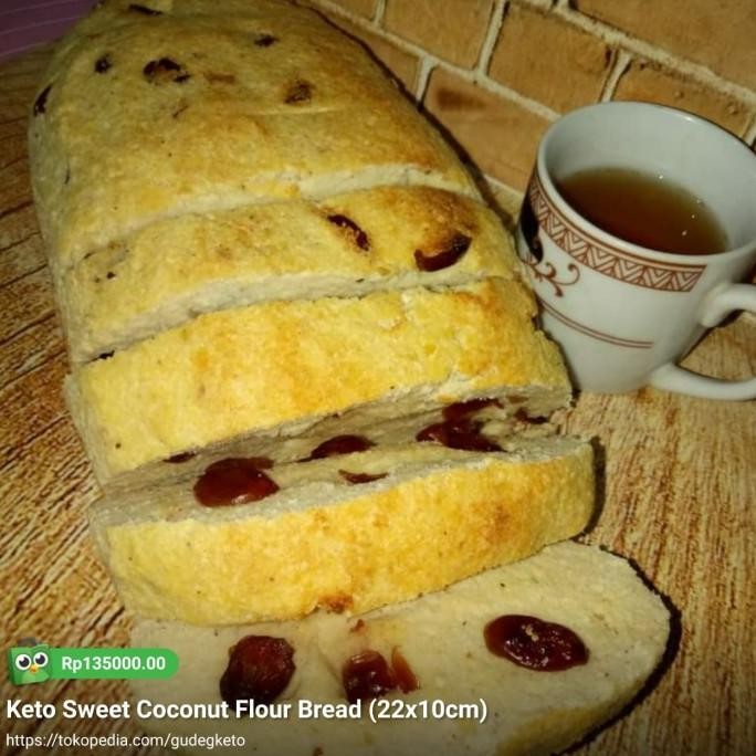 

New Keto Sweet Coconut Flour Bread (22X10Cm)