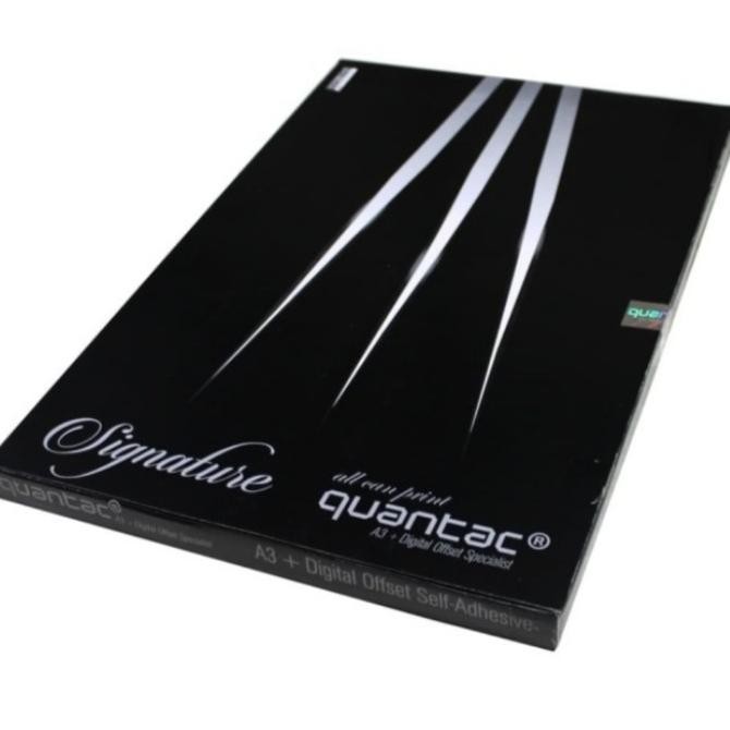 

TERLARIS - Sticker vinyl a3+ Quantac gloss, matt, transparant 50 lembar