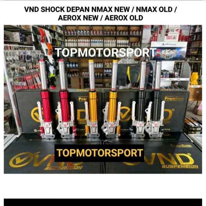 SHOCK DEPAN UPSIDEDOWN USD NMAX 155 / AEROX 155 / FAZZIO ORIGINAL VND
