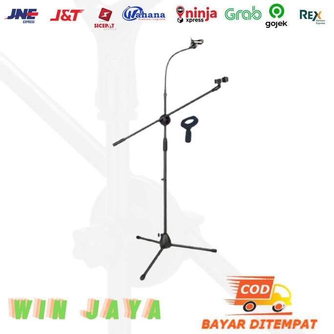 STAND MICROPHONE PLUS HOLDER HP STAND MIC BERDIRI