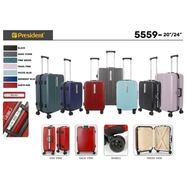 XENIAR KOPER PRESIDENT 20INCH - 24 INC TANPA RESLETING - KOPER PRESIDENT POLYCARBONATE 5559 5567 526