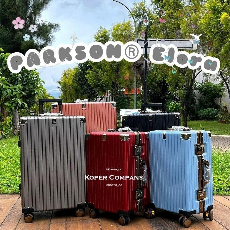 XENIAR PARKSON ELORA KOPER 20 INCH KABIN BAGASI / KOPER 24 INCH 28 INCH JUMBO / KOPER TRAVEL NON ZIP