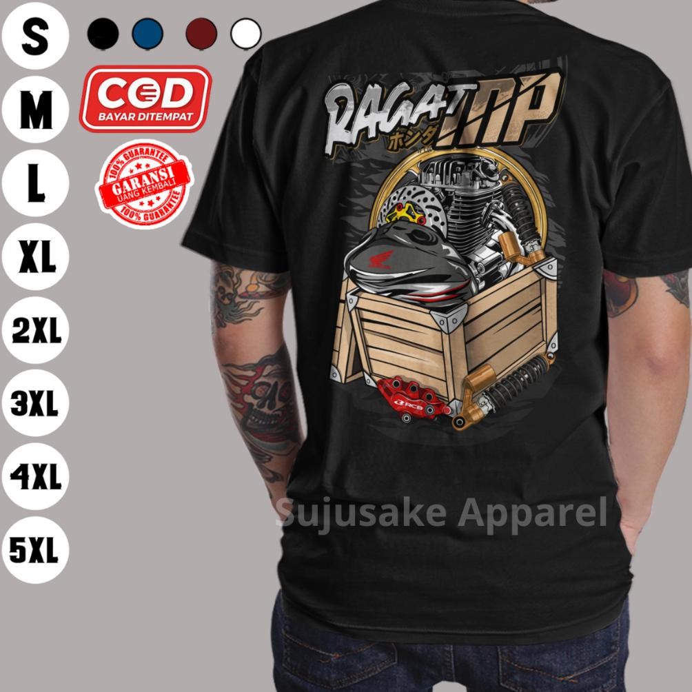 Promo Kaos Pria Motor Honda Mega Pro Mp Cb Gl Gank Herex Herek Megapro Primus Distro Original Sujusa