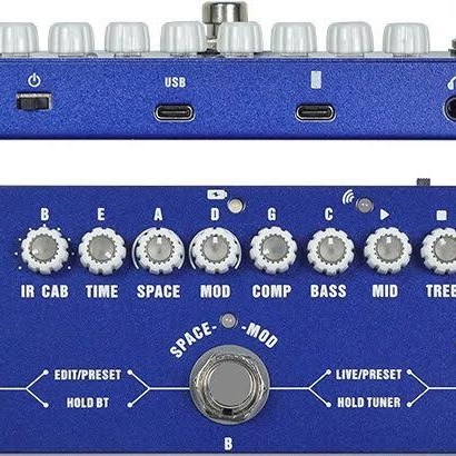 MVAVE M-Vave Cube Baby Bass Preamp IR Cab Pedal Effects