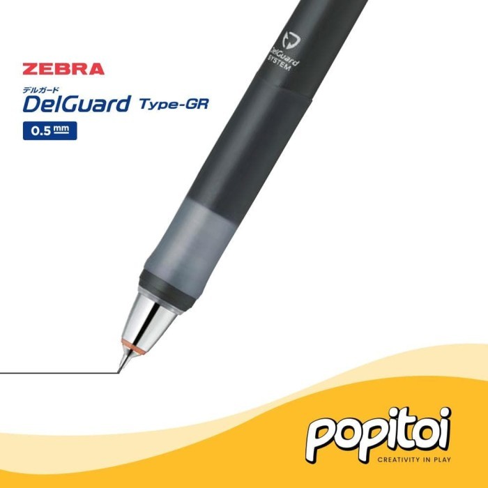 

Terlaris Zebra DelGuard Type-GR Mechanical Pencil 0.5 mm SALE