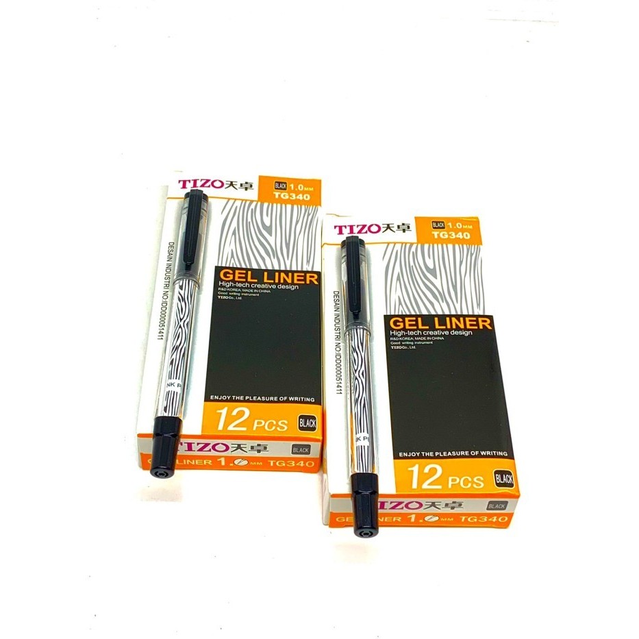 

Terlaris PER LUSIN Gel Pen tizo tg 340 1.0mm Pulpen Tizo Tg 340 SALE