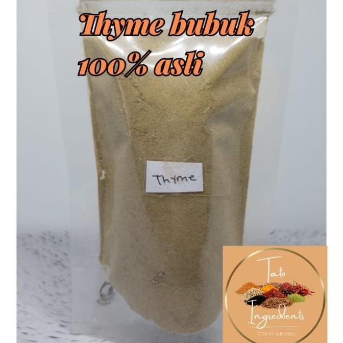 

Thyme Powder /Thyme Bubuk Terlaris