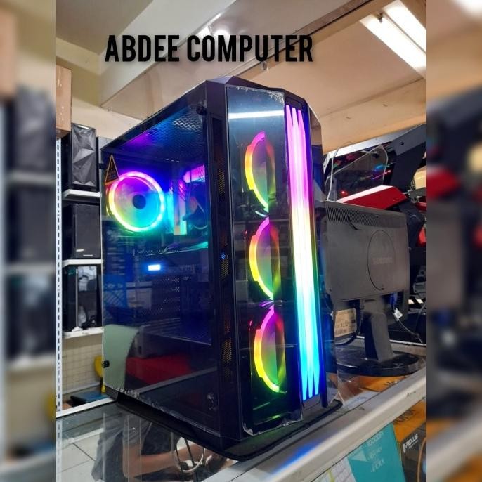 tersedia pc cpu ryzen 5 2400 ram 16 gb vga 3 gb gtx 1060 zotac req agan wa