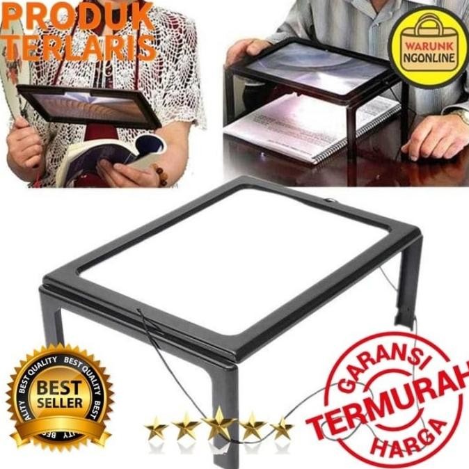 

Kaca Pembesar Untuk Baca Buku Bentuk Meja Dengan Lampu Led - Hl-A4