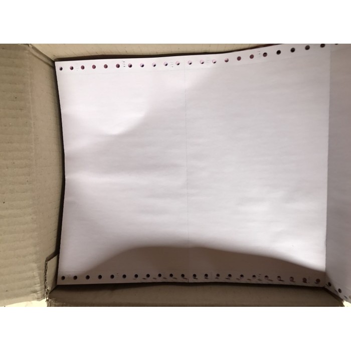 

Paper Print Continuous 9.5 X 11/2 2 Ply Kertas Continuous Diskon