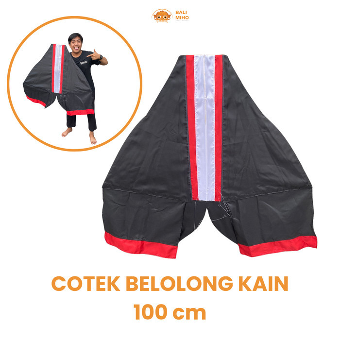 New - Cotek Belolong Kain 1 Meter - Layangan Cotek Kain - Layangan Bebean Kain - Layangan Bali Kain